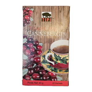 Tisane aux canneberges  –  20 sachets